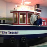 Frank and June Peishel with Franky the Tugboat